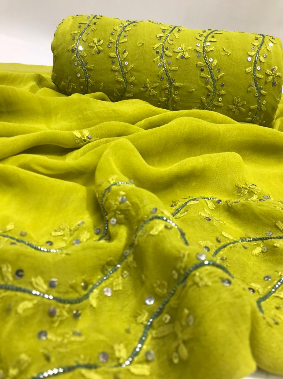Stuff shafoon  Handmade  Ahmad Puri dorri sitara   2 border dupatta boti 2 piece suits
