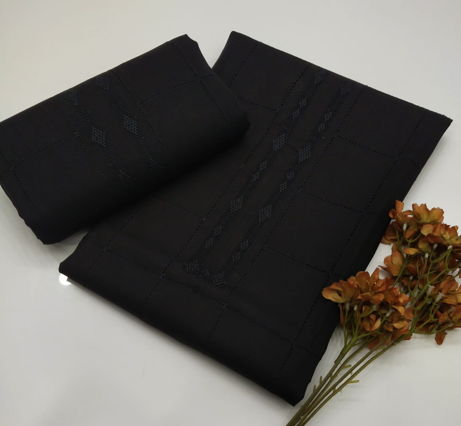 Hand Embroidery Tarkashi Gala Jall